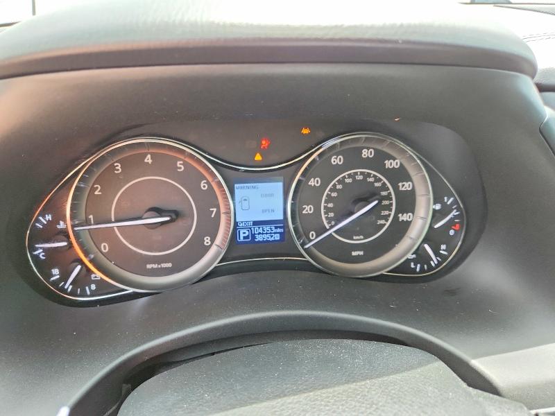 2018 Infiniti Qx80 VIN JN8AZ2NC8J9440736 COPART salvage auction — FRONT END, Wi - Certificate Of Title, sold $9,000 on 2026-07-13 (photo 9)