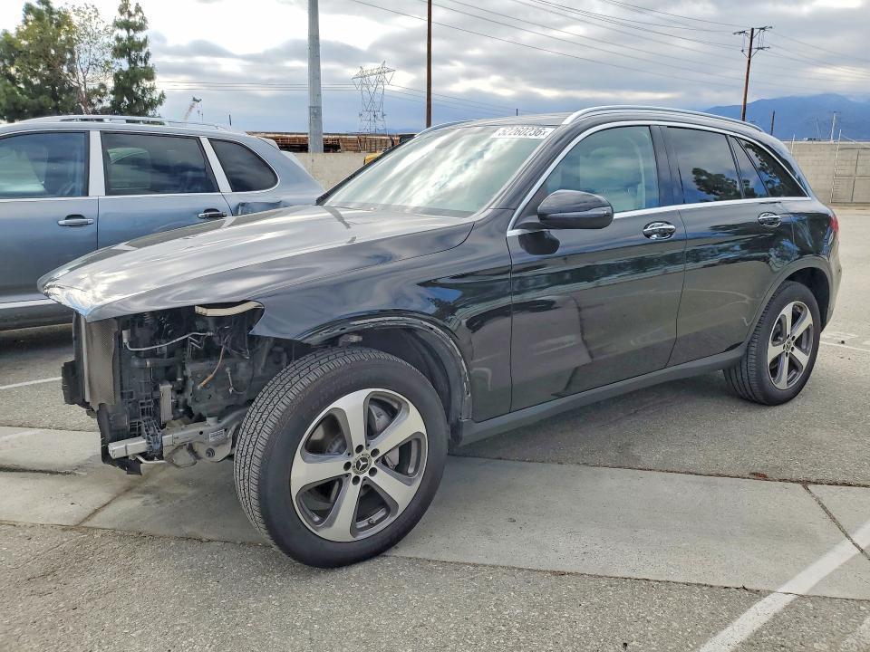 2018 Mercedes-benz VIN WDC0G4JB1JV055056 COPART salvage auction — FRONT END, Ca - Salvage Certificate, sold $6,200 on 2026-07-23 (photo 1)