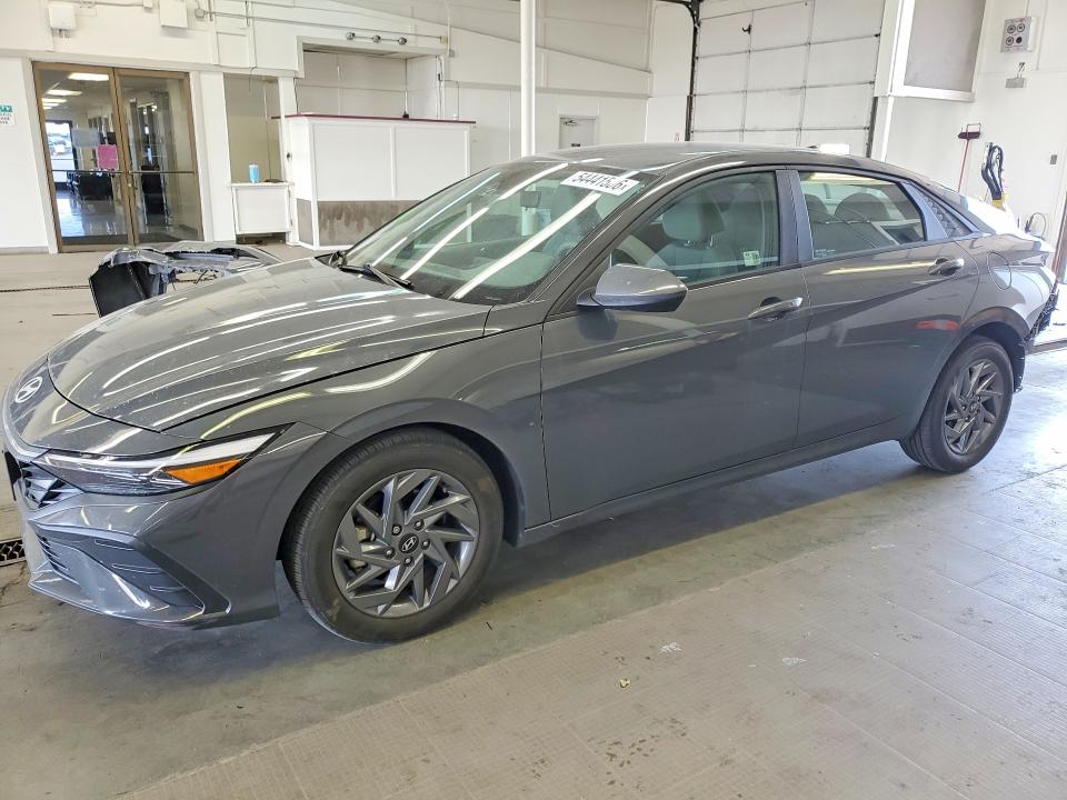 2024 Hyundai Elantra VIN KMHLM4DG9RU762681 COPART salvage auction — REAR END, Wa - Bill Of Sale, sold $4,950 on 2026-07-06 (photo 1)