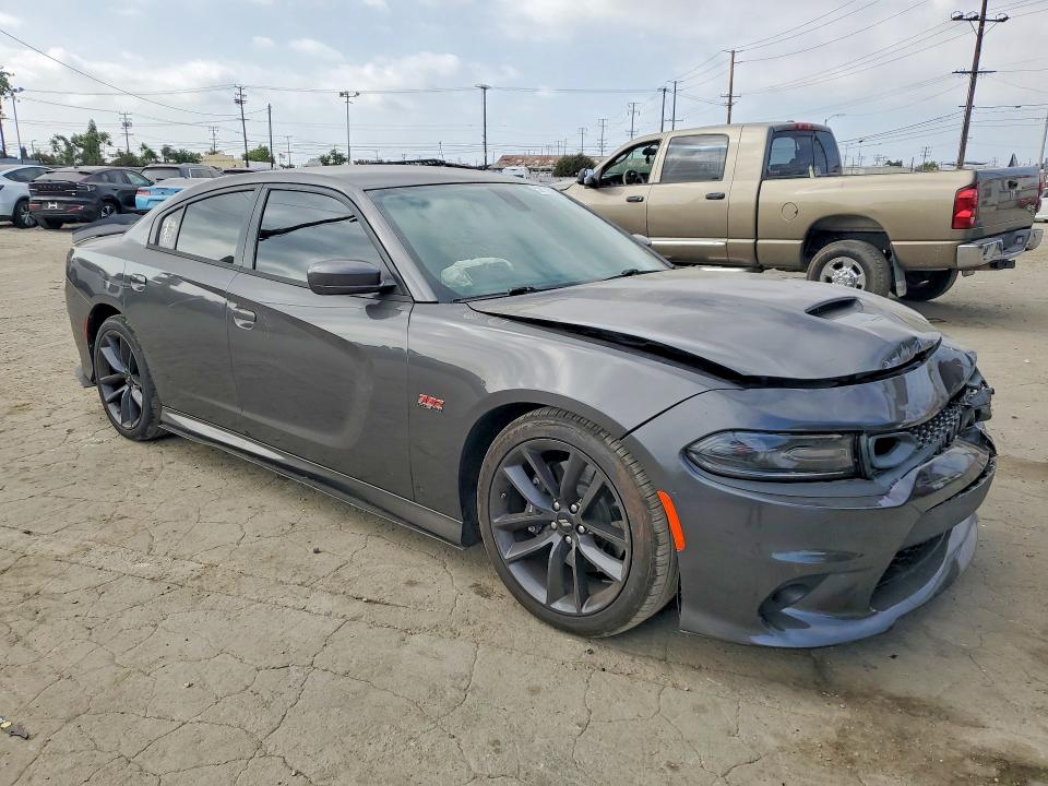 2019 Dodge VIN 2C3CDXGJ0KH696578 COPART salvage auction — FRONT END, Ca - Salvage Certificate, sold $8,300 on 2026-07-02 (photo 4)