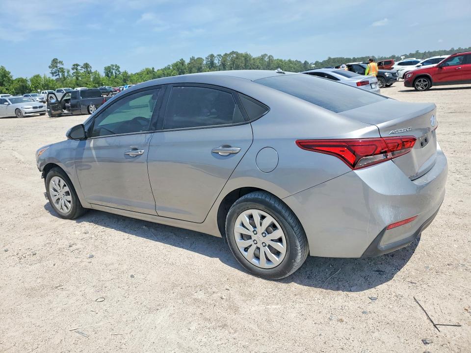 2022 Hyundai Accent VIN 3KPC24A68NE186340 COPART salvage auction — FRONT END, Tx - Salvage Vehicle Title, sold $2,500 on 2026-07-10 (photo 2)