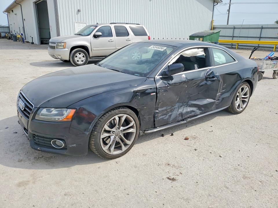 2010 Audi A5 VIN WAUWKAFR0AA064600 COPART salvage auction — SIDE, Ia - Cert Of Title-Salvage Title, sold $600 on 2026-07-17 (photo 1)