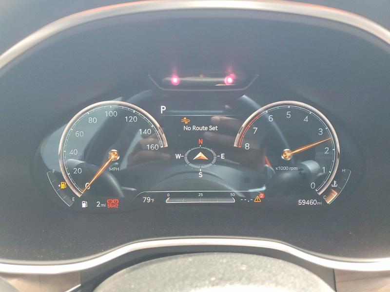 2021 Genesis G80 VIN KMTGC4SD1MU048345 COPART salvage auction — MINOR DENT/SCRATCHES, Sc - Certificate Of Title (P), sold $13,400 on 2026-07-07 (photo 9)