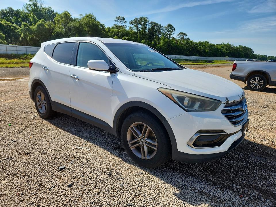 2017 Hyundai Santa fe VIN 5XYZTDLB4HG441039 COPART salvage auction — FRONT END, Al - Certificate Of Title, sold $1,900 on 2026-07-02 (photo 4)