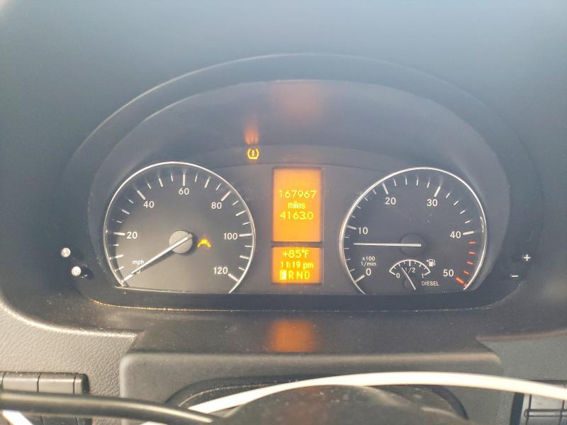 2017 Mercedes-benz Sprinter VIN WD3PF1CD0HP571499 COPART salvage auction — NORMAL WEAR, FL - CERTIFICATE OF TITLE, sold $6,700 on 2026-07-09 (photo 9)