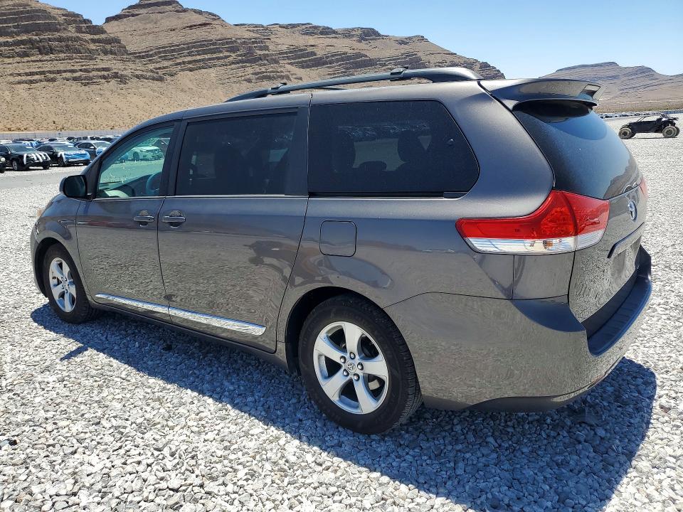 2013 Toyota VIN 5TDKK3DC5DS312827 COPART salvage auction — SIDE, Nv - Salvage Title, sold $1,750 on 2026-07-13 (photo 2)