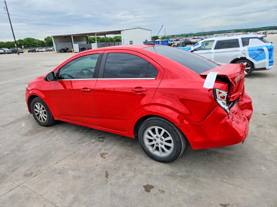 2019 Chevrolet SONIC VIN 1G1JD5SB6K4149120 COPART salvage auction — REAR END, Tx - Salvage Vehicle Title, sold $1,800 on 2026-07-09 (photo 2)