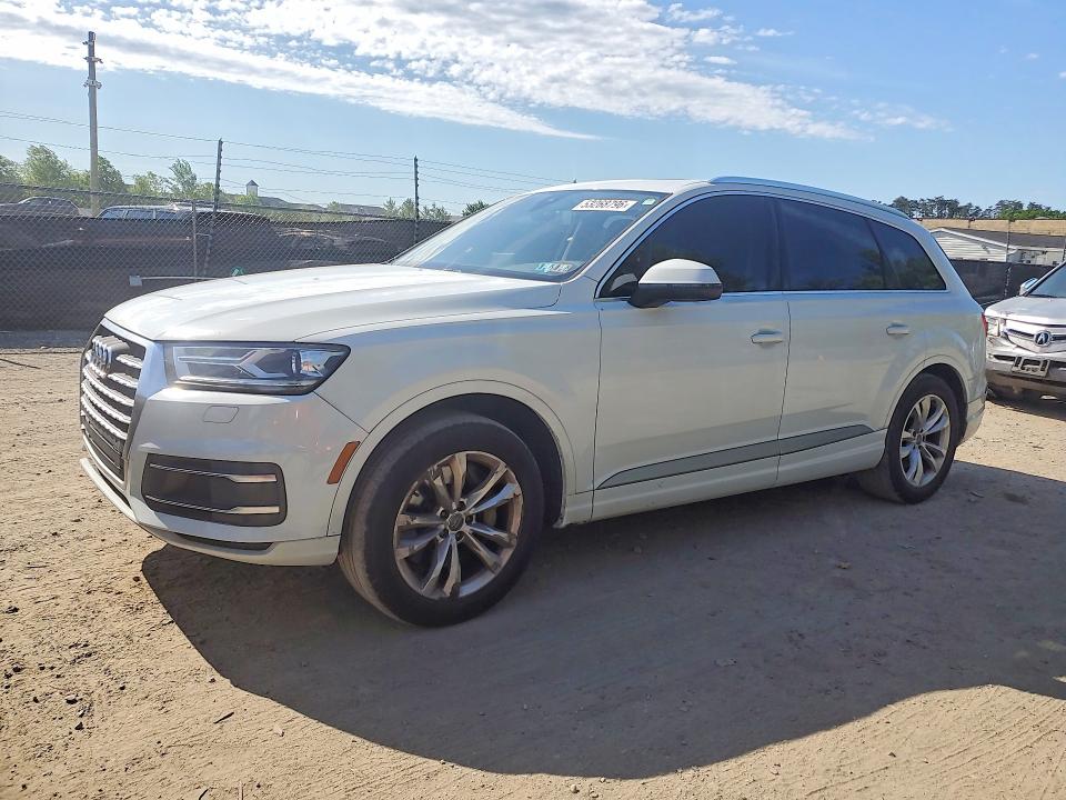 2017 Audi Q7 VIN WA1AHAF77HD045829 COPART salvage auction — NORMAL WEAR, Md - Certificate Of Title, sold $2,750 on 2026-07-02 (photo 1)