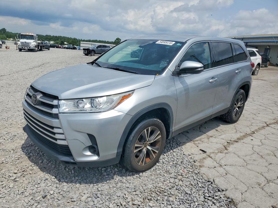 2019 Toyota Highlander VIN 5TDZZRFH1KS292790 — COPART salvage auction photo