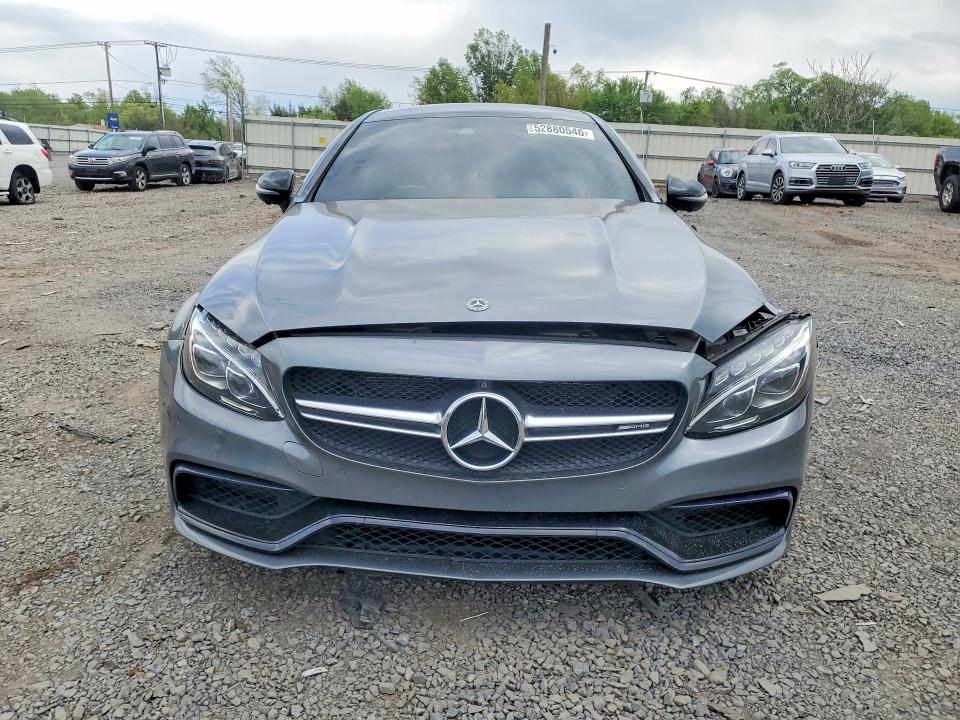 2018 Mercedes-benz C-klasse VIN WDDWJ8HB1JF675680 COPART salvage auction — FRONT END, SC - CERT OF TITLE-SALVAGE, sold $21,300 on 2026-07-10 (photo 5)