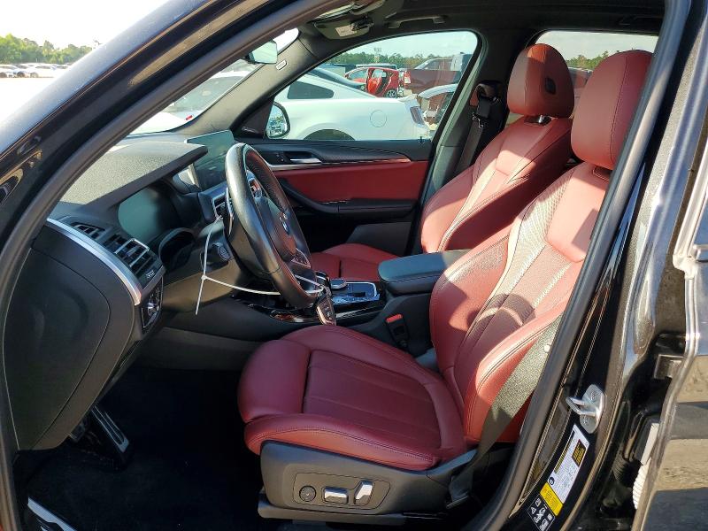 2023 BMW X3 VIN 5UX53DP00P9R61910 COPART salvage auction — FRONT END, Tx - Salvage Vehicle Title, sold $25,750 on 2026-07-14 (photo 7)