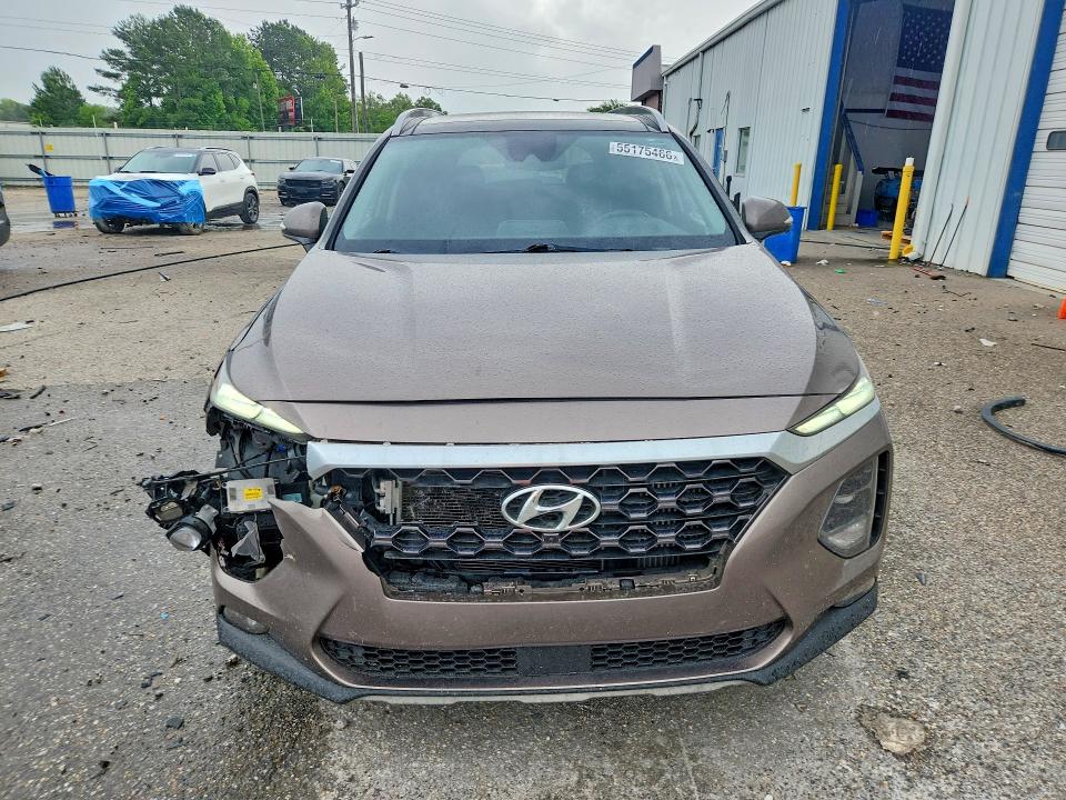 2019 Hyundai VIN 5NMS5CAAXKH034310 COPART salvage auction — FRONT END, Al - Cert Of Title-Salvage Title, sold $4,150 on 2026-07-09 (photo 5)