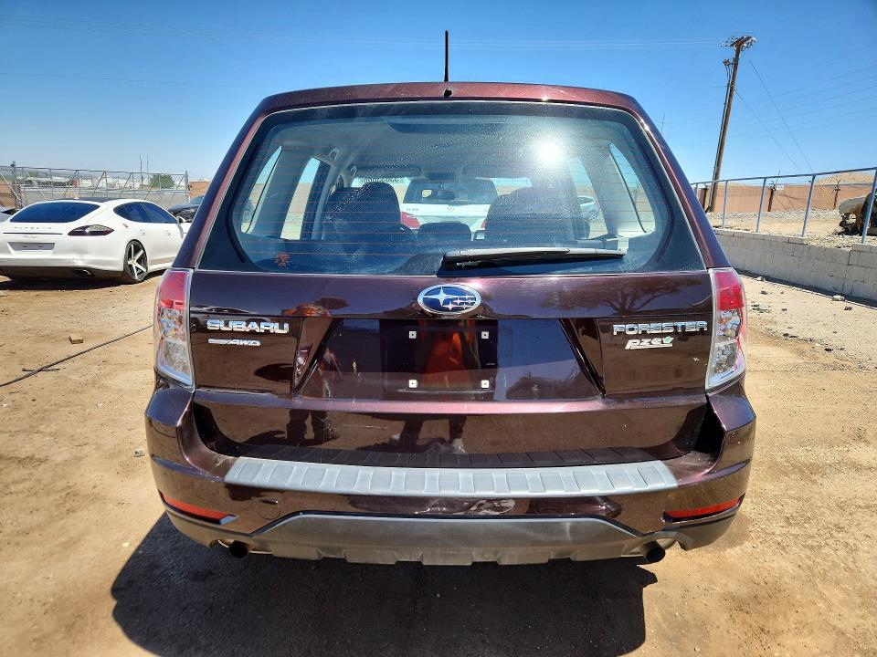 2013 Subaru Forester VIN JF2SHAAC6DH411797 COPART salvage auction — FRONT END, Nm - Cert Of Title-Salvage, sold $500 on 2026-07-09 (photo 6)