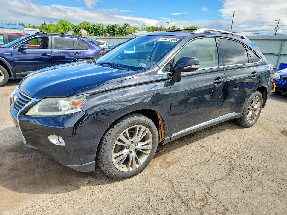 2013 Lexus Rx 450h VIN JTJBC1BAXD2451326 — COPART salvage auction photo
