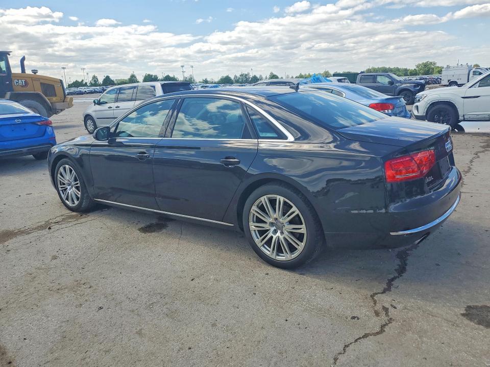 2013 Audi A8 VIN WAURGAFD9DN034088 COPART salvage auction — MINOR DENT/SCRATCHES, Mo - Salvage Certificate Of Title, sold $6,100 on 2026-07-24 (photo 2)