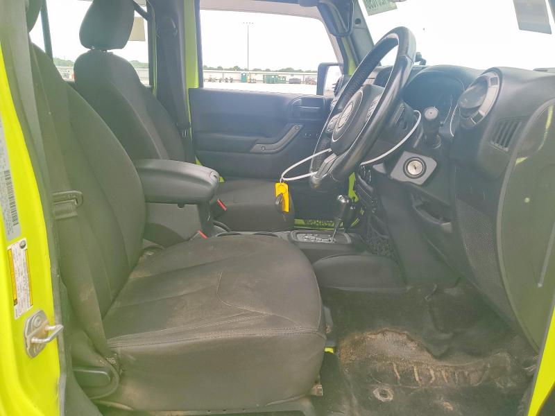 2016 Jeep Wrangler unlimited VIN 1C4BJWKG5GL321463 COPART salvage auction — SIDE, Tx - Dealer Only Clean Title (P), sold $7,400 on 2026-07-21 (photo 7)