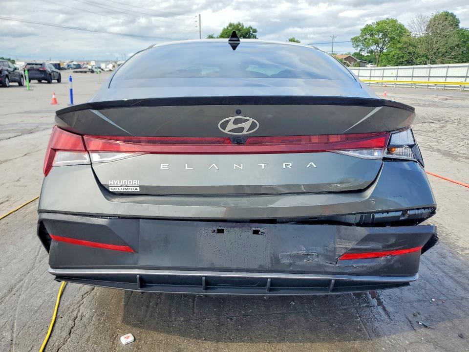 2025 Hyundai Elantra VIN KMHLM4DG4SU868347 COPART salvage auction — REAR END, TN - SALVAGE CERTIFICATE, sold $5,600 on 2026-07-27 (photo 6)