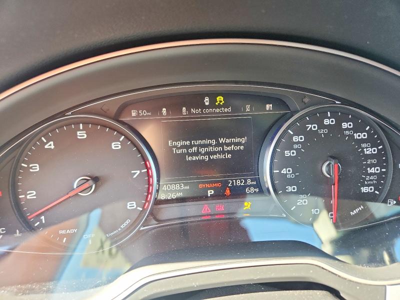 2019 Audi Q7 VIN WA1AHAF79KD015724 COPART salvage auction — MINOR DENT/SCRATCHES, Ca - Salvage Certificate, sold $1,150 on 2026-08-04 (photo 9)