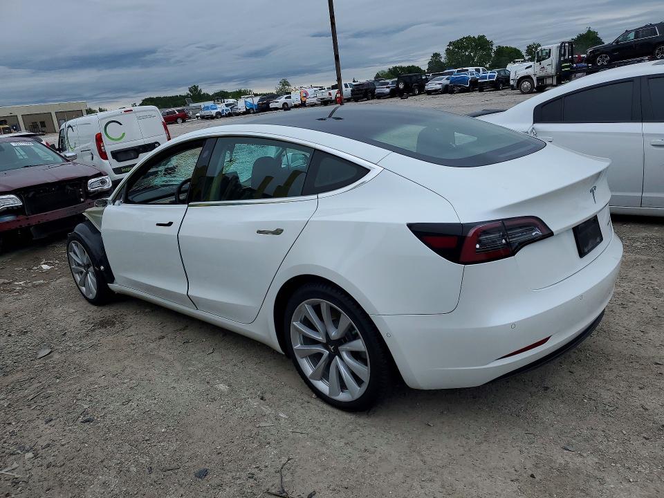 2020 Tesla VIN 5YJ3E1EB8LF512187 COPART salvage auction — FRONT END, In - Cert Of Title-Salvage Title, sold $150 on 2026-07-24 (photo 2)