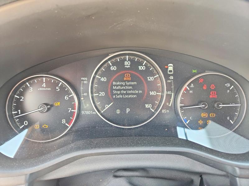 2021 Mazda VIN JM1BPAML1M1312326 COPART salvage auction — REAR END, Tx - Salvage Vehicle Title, sold $2,050 on 2026-07-30 (photo 9)