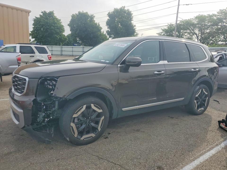 2023 Kia Telluride VIN 5XYP64GCXPG391635 COPART salvage auction — SIDE, Oh - Cert Of Title-Salvage, sold $9,600 on 2026-07-06 (photo 1)