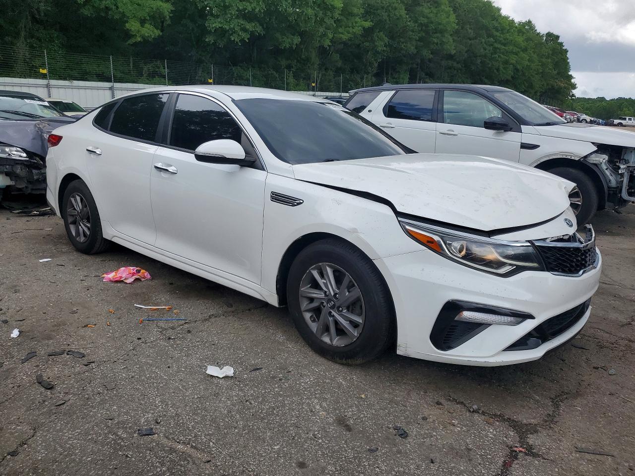 2019 Kia Optima VIN 5XXGT4L31KG369065 COPART salvage auction — Front End, St - Salvage Title, sold $3,000 on 2026-07-10 (photo 4)