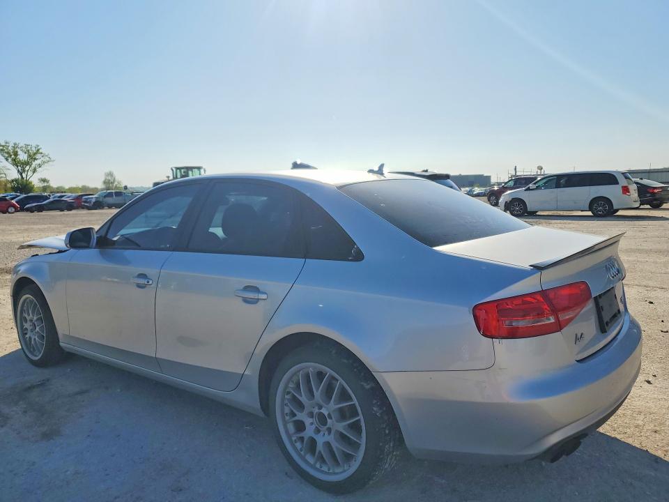 2013 Audi A4 VIN WAUBFAFL8DN044090 COPART salvage auction — FRONT END, Ia - Cert Of Title-Salvage Title, sold $2,050 on 2026-07-03 (photo 2)