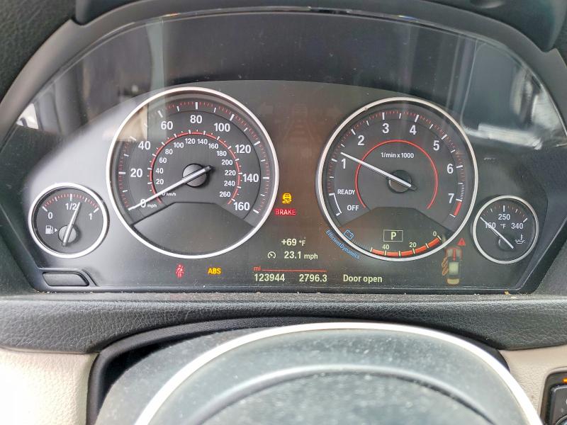 2016 BMW 3er VIN WBA8E9G57GNT42985 COPART salvage auction — SIDE, Ca - Salvage Certificate, sold $3,250 on 2026-07-16 (photo 9)