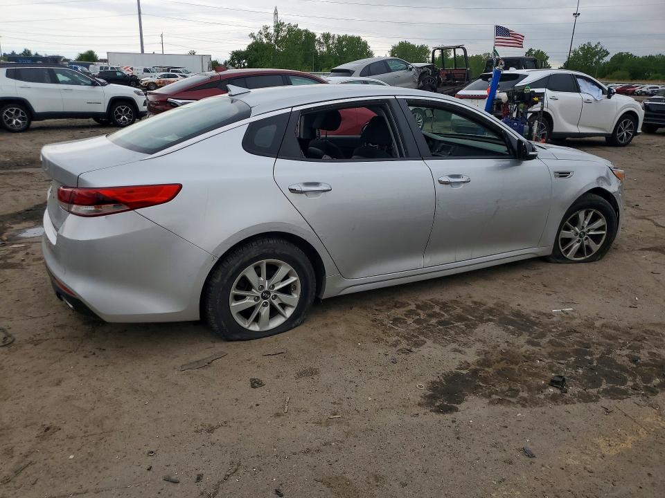 2016 Kia VIN KNAGT4L37G5117541 COPART salvage auction — FRONT END, Oh - Cert Of Title-Salvage, sold $725 on 2026-07-07 (photo 3)