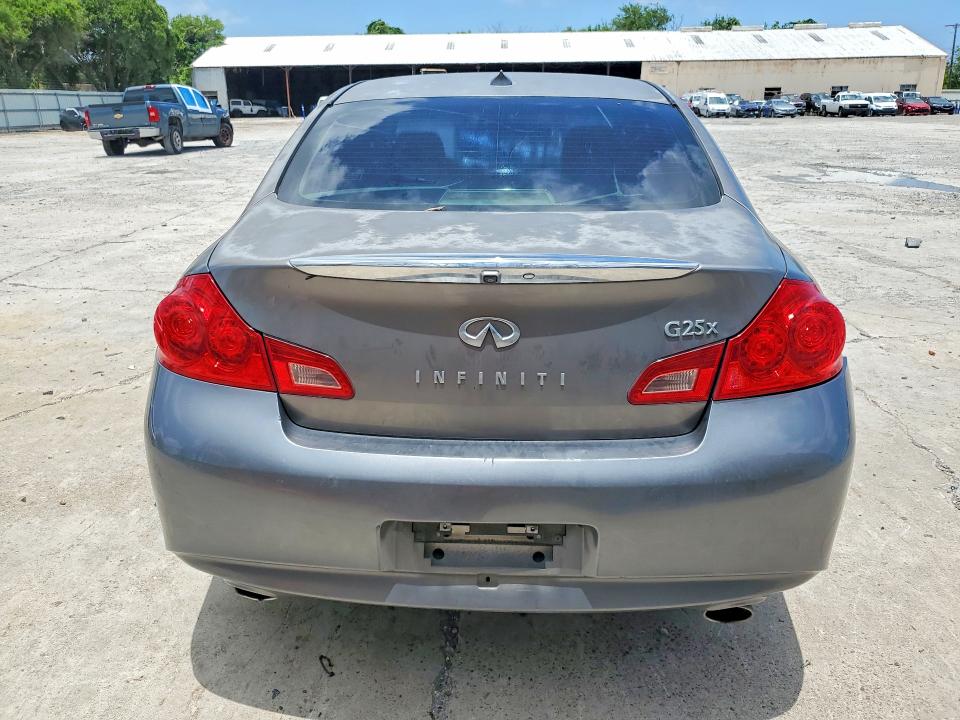 2012 Infiniti VIN JN1DV6AR1CM862257 COPART salvage auction — MECHANICAL, Tx - Salvage Vehicle Title, sold $175 on 2026-07-07 (photo 6)