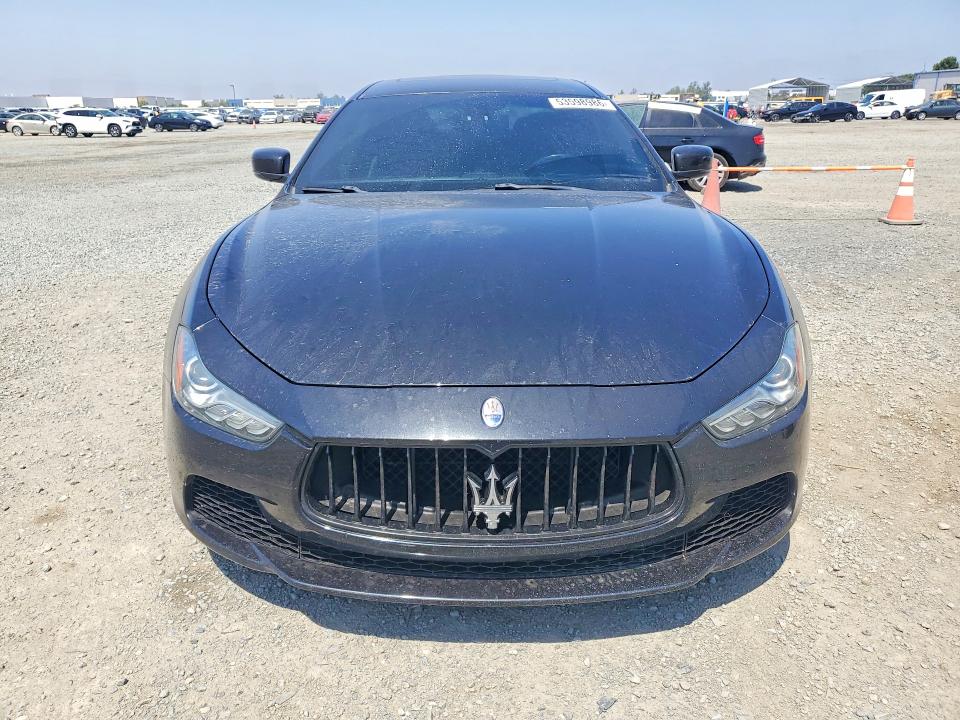 2015 Maserati VIN ZAM57RTA0F1154412 COPART salvage auction — REAR END, Ca - Salvage Certificate, sold $1,100 on 2026-07-24 (photo 5)