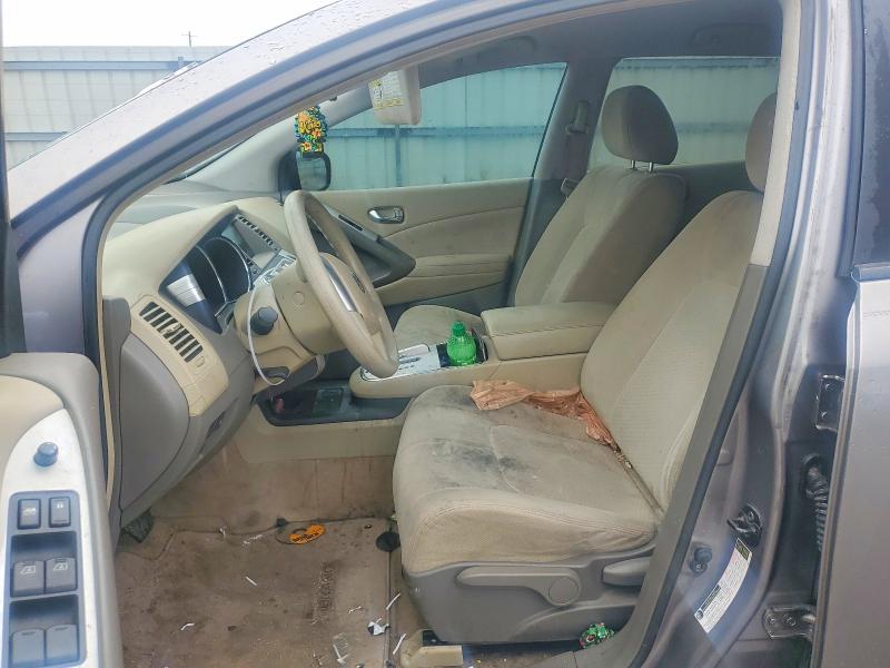 2009 Nissan Murano VIN JN8AZ18U49W011282 COPART salvage auction — FRONT END, Al - Cert Of Title-Salvage Title, sold $325 on 2026-07-09 (photo 7)