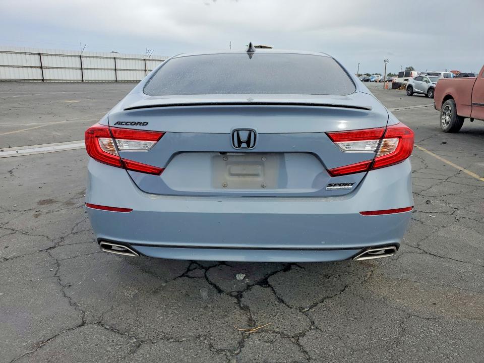 2022 Honda Accord VIN 1HGCV1F49NA042099 COPART salvage auction — SIDE, Ca - Salvage Certificate, sold $9,100 on 2026-07-02 (photo 6)