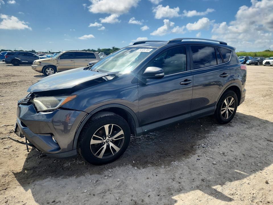 2018 Toyota Rav 4 VIN JTMWFREV8JD132354 COPART salvage auction — FRONT END, Fl - Cert Of Title Slvg Rebuildable, sold $5,800 on 2026-07-09 (photo 1)