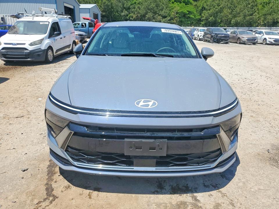 2025 Hyundai Sonata VIN KMHL64JA1SA468290 COPART salvage auction — REAR END, Tx - Nonrepairable Title, sold $9,300 on 2026-07-06 (photo 5)