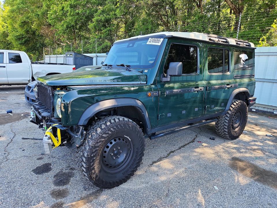 2024 Ineos Grenadier VIN SC6GM1CA7RF010968 COPART salvage auction — Front End, GA - CERT OF TITLE-SALVAGE, sold $25,500 on 2026-06-19 (photo 1)