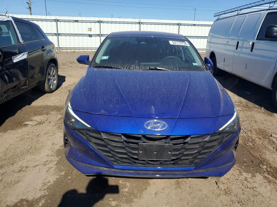 2023 Hyundai Elantra VIN KMHLL4AG7PU499501 COPART salvage auction — REAR END, Il - Salvage Certificate, sold $5,000 on 2026-07-23 (photo 5)