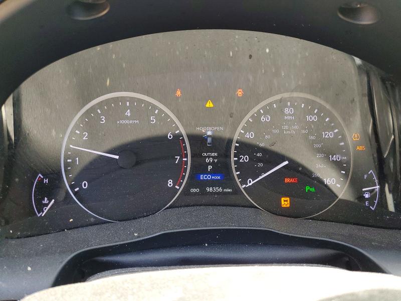 2013 Lexus ES VIN JTHBK1GG7D2045215 COPART salvage auction — FRONT END, Md - Cert Of Salvage > 75% Damage, sold $1,100 on 2026-07-30 (photo 9)