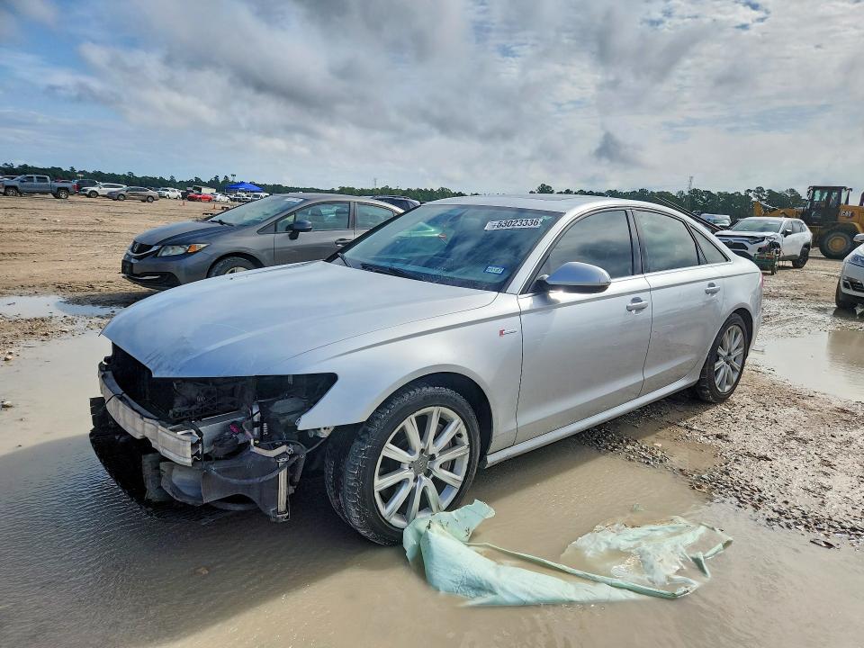 2013 Audi A6 VIN WAUHGAFC9DN083245 — COPART salvage auction photo