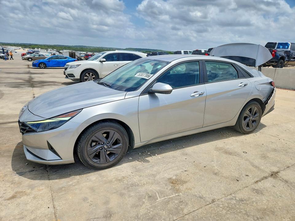 2025 Hyundai Elantra VIN 5NPLS4AG3NH056325 COPART salvage auction — REAR END, Tx - Salvage Vehicle Title, sold $225 on 2026-07-27 (photo 1)