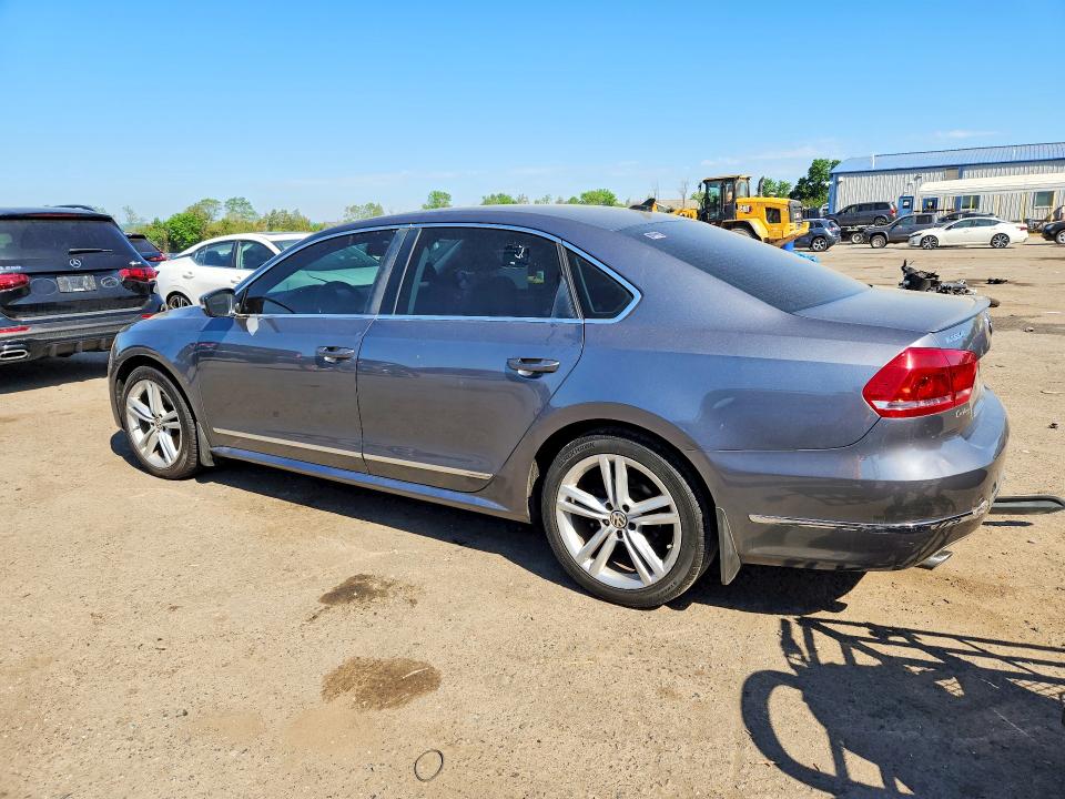2014 Volkswagen Passat VIN 1VWCN7A38EC010178 COPART salvage auction — REAR END, Pa - Cert Of Title (P), sold $3,450 on 2026-07-24 (photo 2)