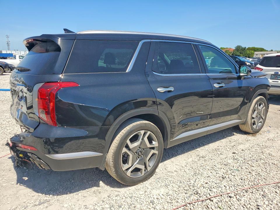 2025 Hyundai Palisade VIN KM8R44GE7SU937276 COPART salvage auction — FRONT END, Id - Salvage Certificate Of Title, sold $9,500 on 2026-07-13 (photo 3)