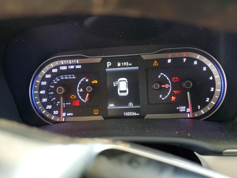 2023 Hyundai Tucson VIN 5NMJB3AE3PH198545 COPART salvage auction — ROLLOVER, GA - CERT OF TITLE-SALVAGE (P), sold $2,050 on 2026-07-02 (photo 9)