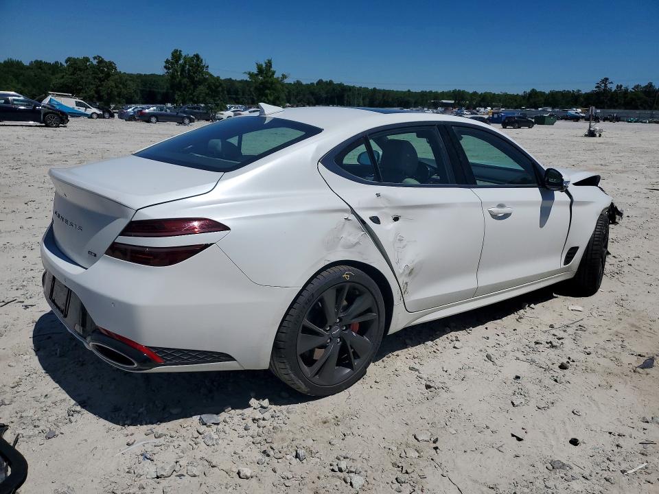 2023 Genesis VIN KMTG54TE9PU123489 COPART salvage auction — FRONT END, Ga - Cert Of Title-Salvage, sold $7,900 on 2026-07-02 (photo 3)