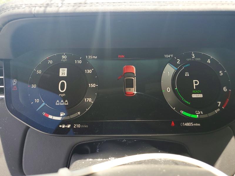 2023 Land rover RANGE ROVER VIN SALKP9F40PA055564 COPART salvage auction — ALL OVER, FL - CERT OF TITLE SLVG REBUILDABLE, sold $76,500 on 2026-07-17 (photo 9)