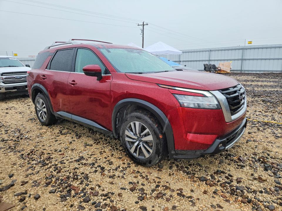 2022 Nissan Pathfinder VIN 5N1DR3CCXNC247428 COPART salvage auction — HAIL, Ar - Cert Of Title-Salvage, sold $7,200 on 2026-07-06 (photo 4)