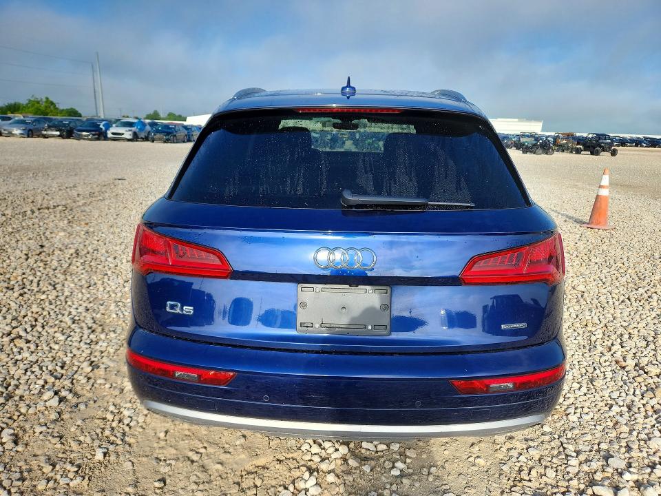 2020 Audi Q5 VIN WA1ANAFY1L2051423 COPART salvage auction — UNDERCARRIAGE, Tx - Salvage Vehicle Title, sold $8,100 on 2026-07-09 (photo 6)