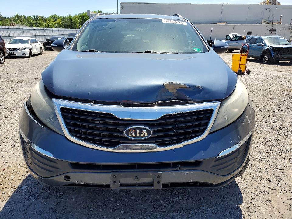 2011 Kia Sportage VIN KNDPB3A24B7023379 COPART salvage auction — FRONT END, Va - Cert Of Title - Salvage, sold $1,450 on 2026-07-08 (photo 5)