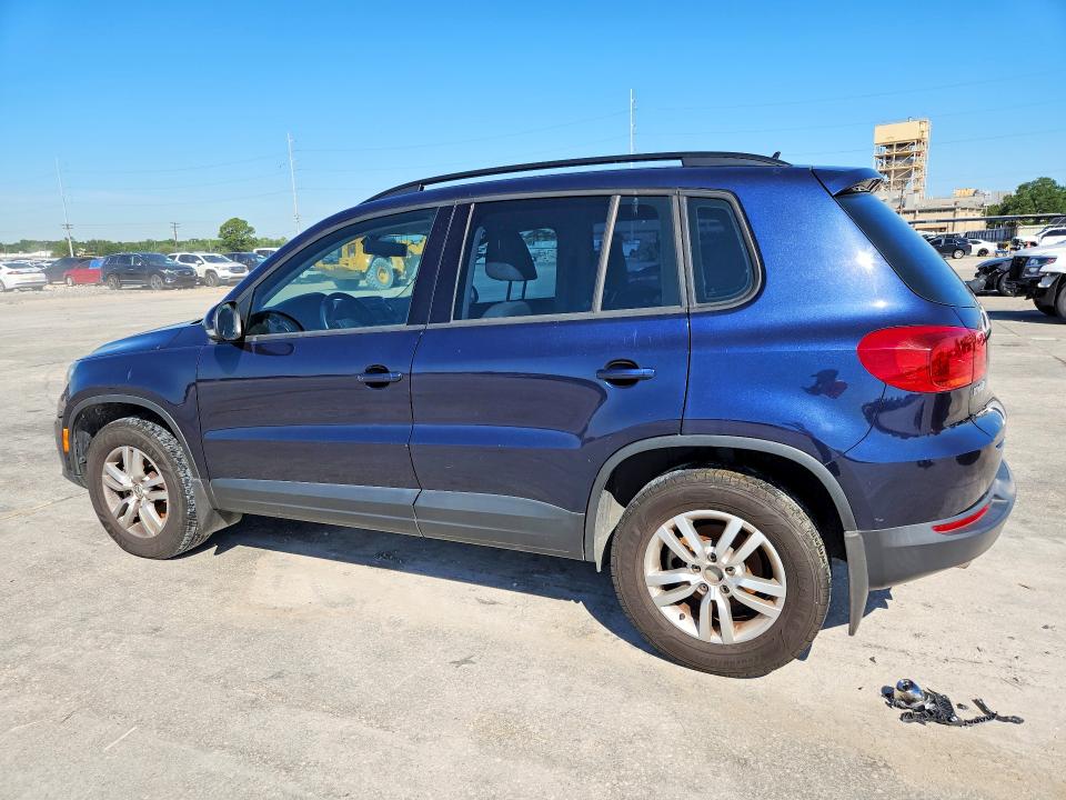 2016 Volkswagen Tiguan VIN WVGAV7AX0GW548898 COPART salvage auction — MECHANICAL, Mt - Certificate Of Title, sold $875 on 2026-07-22 (photo 2)