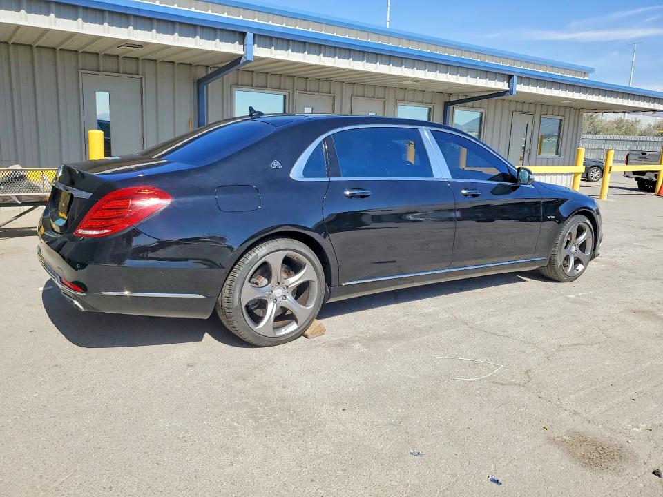 2016 Mercedes-benz S-klasse VIN WDDUX7GB5GA268601 COPART salvage auction — FRONT END, Ga - Certificate Of Title (P), sold $20,300 on 2026-07-31 (photo 3)